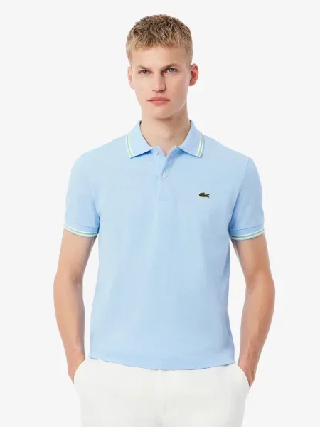 Поло Lacoste блакитне