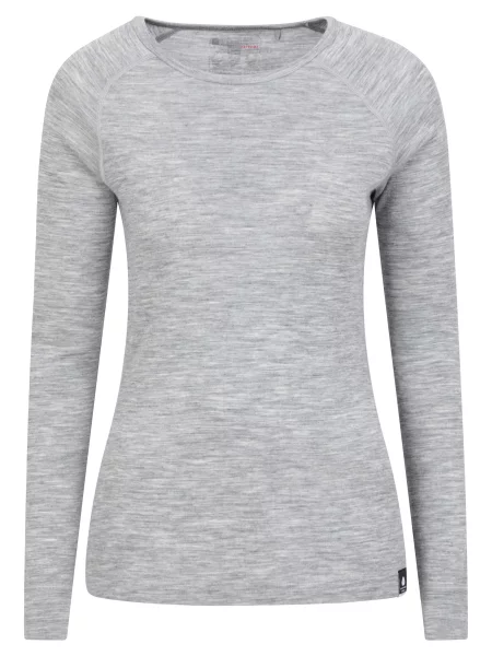 Top Mountain Warehouse z wełny merino z okrągłym dekoltem