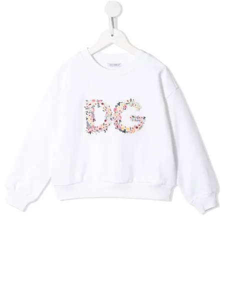 Bluza dziecięca Dolce And Gabbana biała