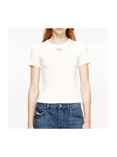 Tricou Diesel lung alb