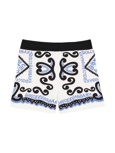 Szorty dziecięce Dolce And Gabbana białe