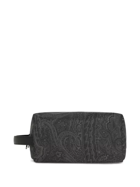 Geantă Etro cu imagine cu model paisley negru