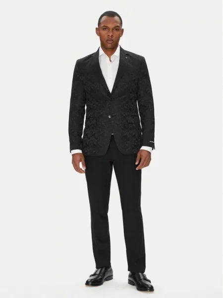 Suknjič KARL LAGERFELD črna