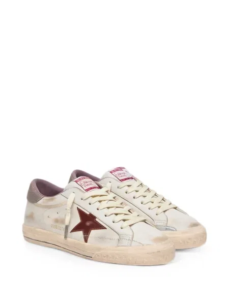 Sneakerși Golden Goose din piele alb