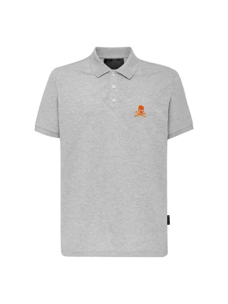 Koszulka polo Philipp Plein szara