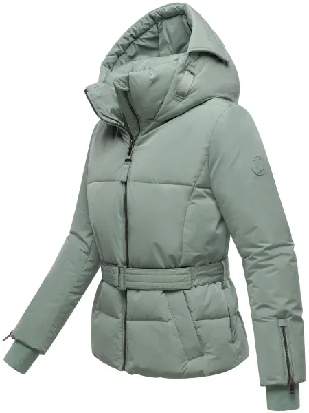 MARIKOO Geacă de iarnă Aleyna pastel verde