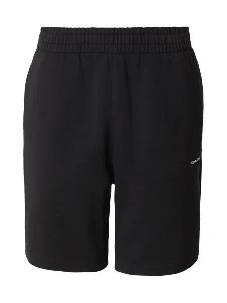 Calvin Klein Športne kratke hlače Nano Logo Črna bela