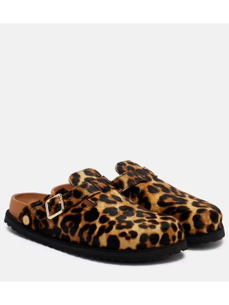 Cokle Birkenstock 1774 s potiskom z leopardjim vzorcem bež