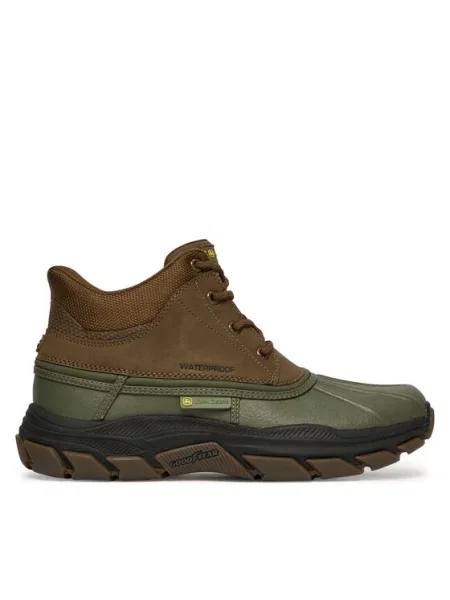 Μποτάκια Skechers καφέ