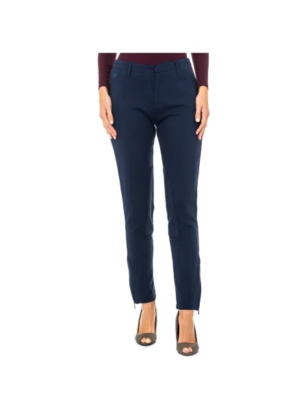 Pantaloni La Martina albastru