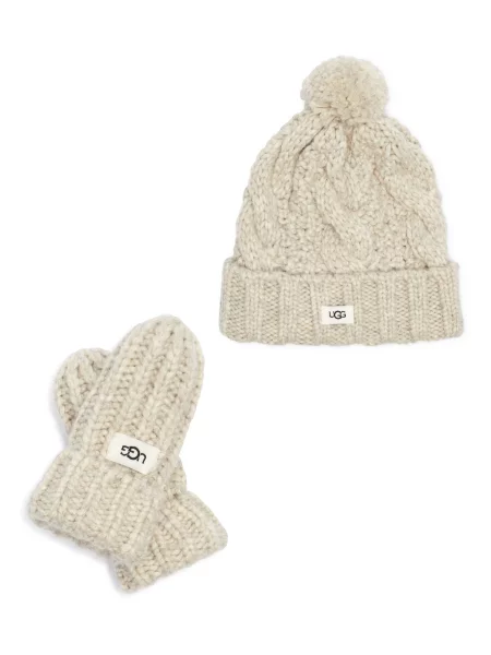 UGG Sapka + kesztyű gyapjú hozzáadásával