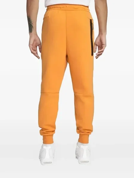 Pantaloni Nike din fleece alergare cu broderie negru