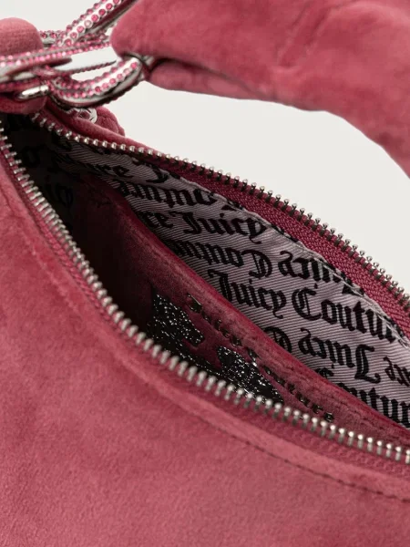 Juicy Couture сумочка hobo велюрова Blossom