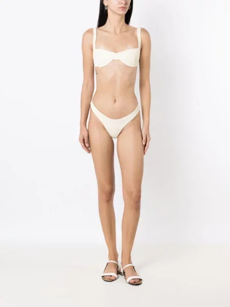 Briaunotas bikinis Haight balta