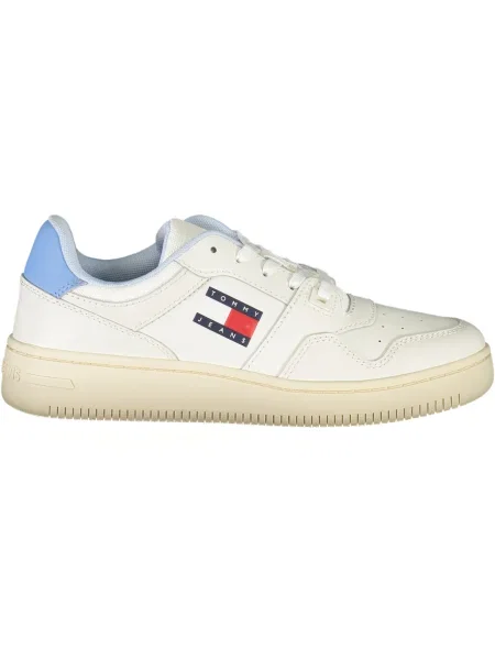 Tommy Jeans Сникърси Tjw Retro Basket Ess Син бяло