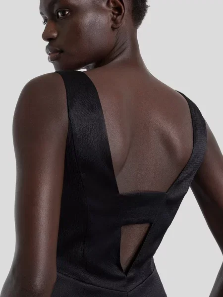 Сукня maxi пряма чорний