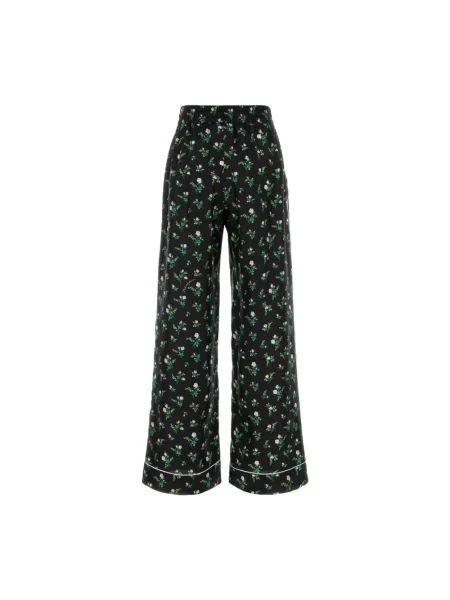 Spodnie Dolce And Gabbana z twillu czarne