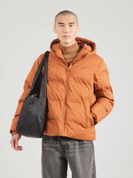 JACK & JONES Prehodna jakna JWHPLANET konjak