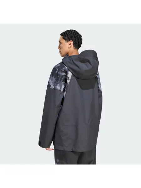 Kurtka hybrydowa Terrex Xperior PRIMEKNIT Spray Dye CLIMAPROOF+ czarna
