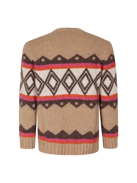 Sweter Ballantyne beżowy