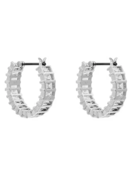 Swarovski Náušnice / průhledná stříbrná