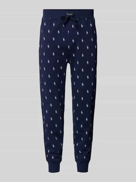 Spodnie dresowe z nadruk z logo na całej powierzchni Polo Ralph Lauren Underwear