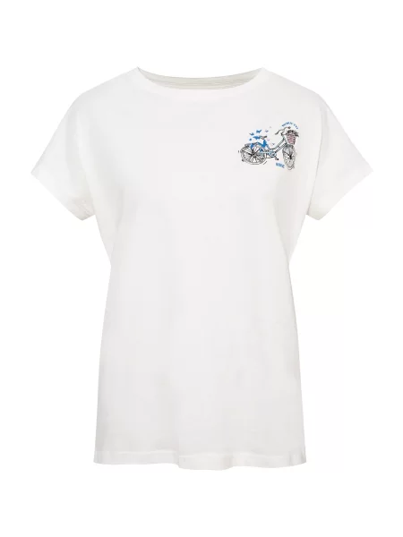 Mavi Tricou albastru regal / roz / negru alb