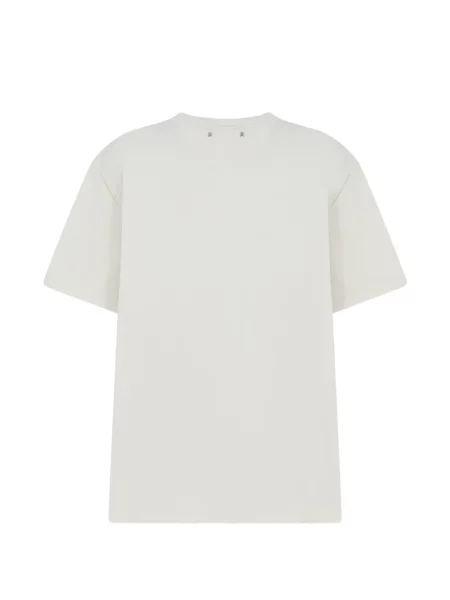 Tricou Golden Goose cu imagine alb