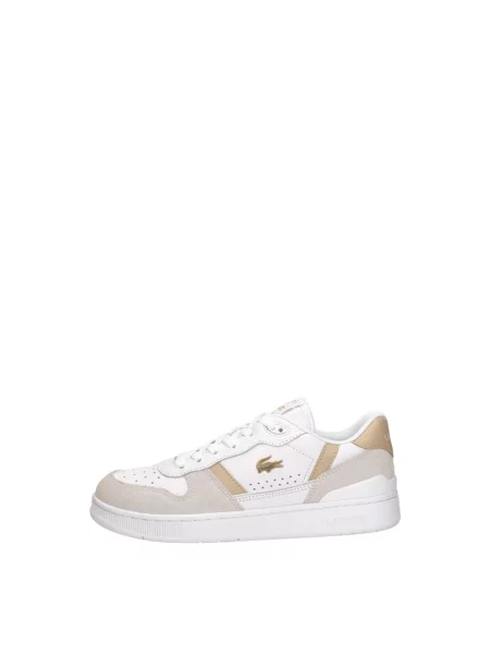 Sneakersy Lacoste skórzane białe