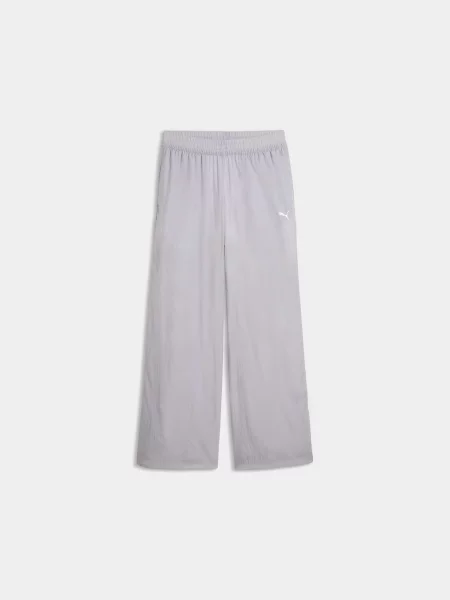 Спортивні штани PUMA Sport Relaxed Woven Pan комбінований верх сірий