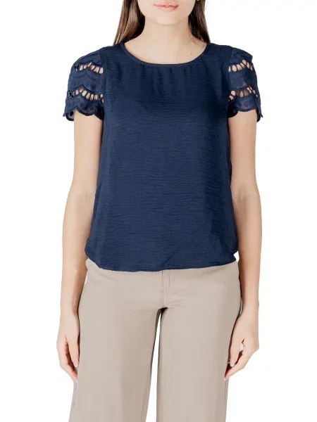 Koszulka Jacqueline De Yong niebieska