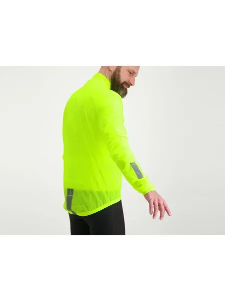 Kurtka wodoodporna BBB Cycling żółta