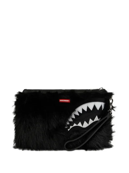 Torba Sprayground z futerkiem czarna