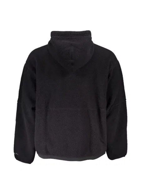 Fleece hoodie Calvin Klein μαύρο