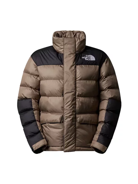 Kurtka puchowa The North Face brązowa