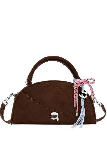 Geanta crossbody Karl Lagerfeld maro