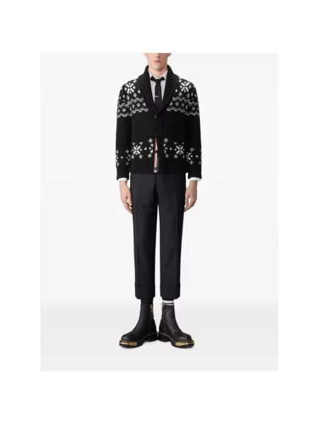 Kardigan Thom Browne czarny