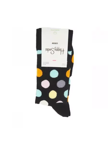 Čarape Happy Socks na točke crna