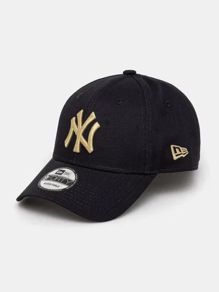 Шапка с козирка New Era с апликация тъмносиньо