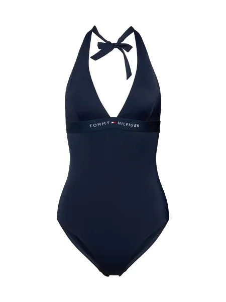 Tommy Hilfiger Underwear Costum de baie întreg albastru închis alb