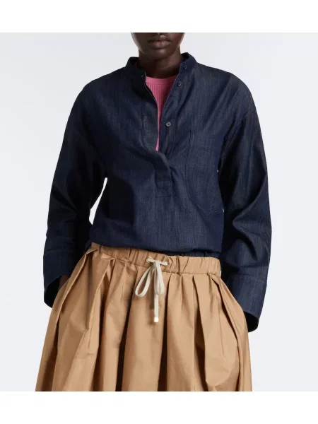 Top 's Max Mara albastru