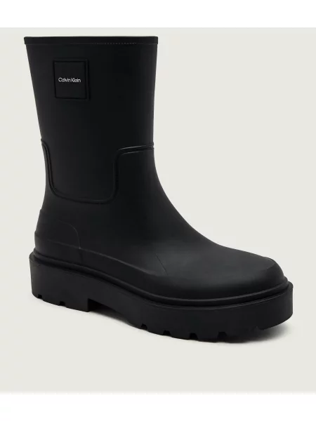 Gumicsizma Calvin Klein Combat Rain Boot fekete
