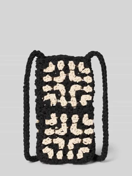 Torba na ramię z detal z logo model Wanderes Phonebag' Barts biała