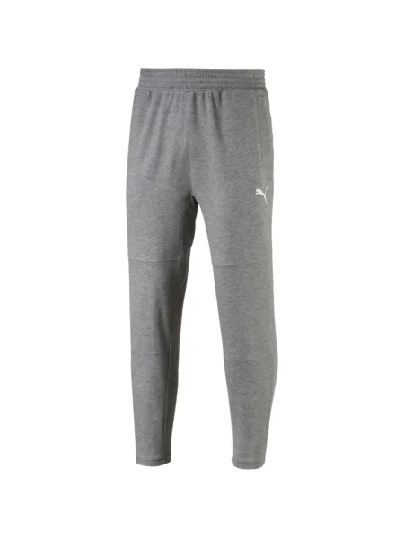 Pantaloni Puma tricotate alergare gri