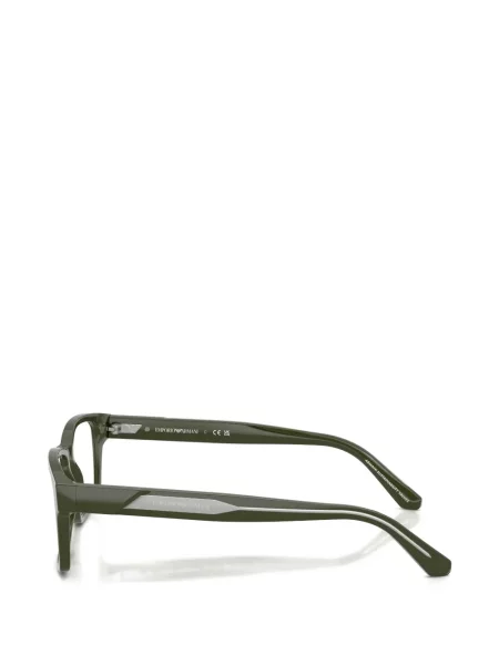 Ochelari de soare dreptunghiulari Emporio Armani verde