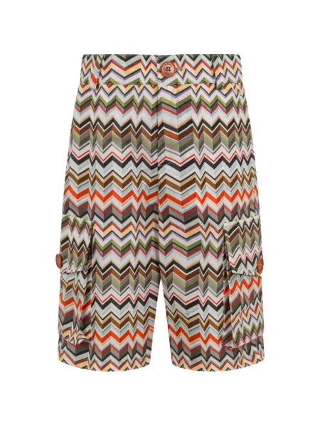 Szorty cargo dziecięce Missoni brązowe