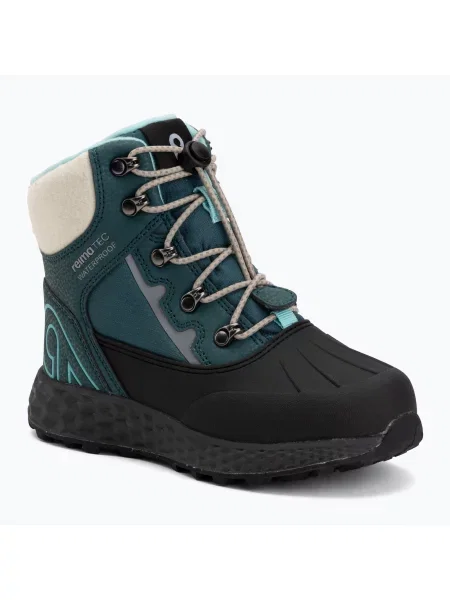 Gyerek hótaposó Reima Hallava Lace dark teal. Méret: 32 EU zöld