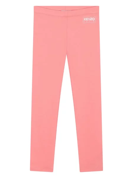 Legginsy dziecięce Kenzo różowe