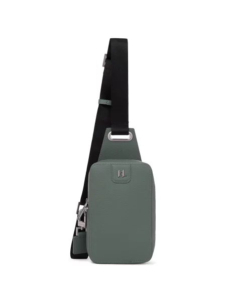 Karl Lagerfeld Torbica za okrog pasu svetlo zelena