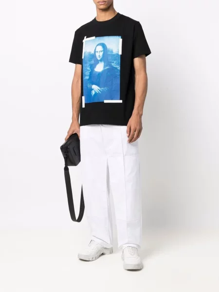 Marškinėliai Off-white balta